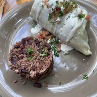 Breakfast burrito   at Coco Calala in Leon