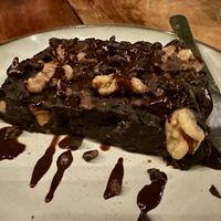 Pumpkin chocolate brownie   at Coco Calala in Leon