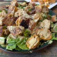 Ceasar salad at Coco Calala in Leon