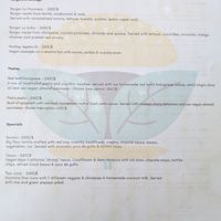 Menu April 2025 at Coco Calala in Leon