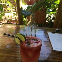 Watermelon Smoothie at Coco Calala in Leon