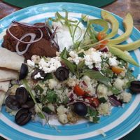 Greek salad at Coco Calala in Leon