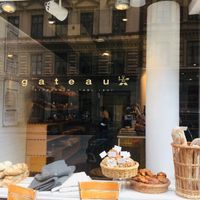 Outside  at Gateau in Stockholm