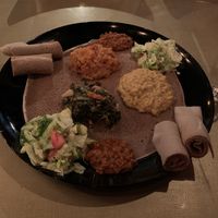 Vegetarian dish for two😄100% vegan!   at Queen of Sheba in Louisville