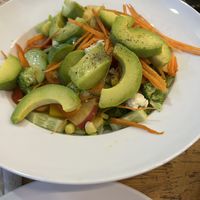 Avocado salad  at Tevy's Place in Siem Reap