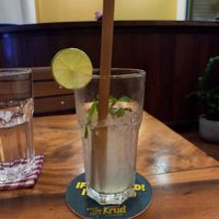 Lime honey juice at Tevy's Place in Siem Reap