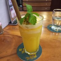Passionfruit juice at Tevy's Place in Siem Reap