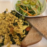 Scrambled Tofu   at Tevy's Place in Siem Reap
