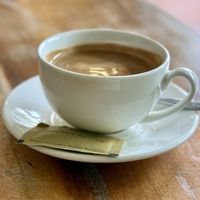 Excellent Americano  at Tevy's Place in Siem Reap