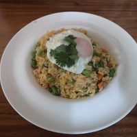 fried rice with vegetables, tofu end egg :) at Tevy's Place in Siem Reap