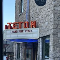Exterior. It used to be a movie theatre.   at Hand Fire Pizza in Jackson
