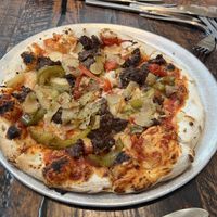 Where’s the beef pizza  at Hand Fire Pizza in Jackson