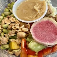 Asian salad  at Mata G's Vegetarian Kitchen in Albuquerque