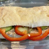 Mediterranean Sandwich  at Mata G's Vegetarian Kitchen in Albuquerque