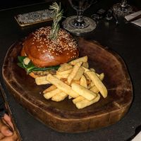 Best Veggie Burger in Tulum at Arthouse Restaurant-Bar in Tulum