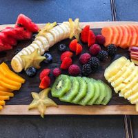 Fresh Fruit at Arthouse Restaurant-Bar in Tulum
