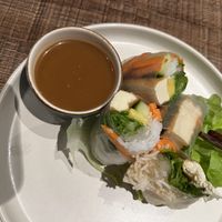 Spring rolls  at Green Bamboo in Nelson
