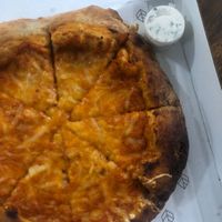 vegan margarita pizza  at Raw Candy in Manama