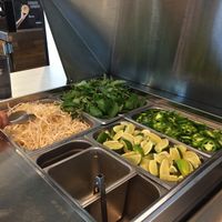 Veggie Station at Local Pho in Houston