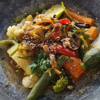 Vegan ramen at Taghazout Chez Titrite in Taghazout