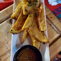 Fries that came with the Tagine at Taghazout Chez Titrite in Taghazout