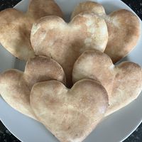 Valentine's Day pitas! at Naf Naf Grill in Eagan