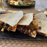 Mexicana Quessedilas 12€  at Balance Cafe in Portimao