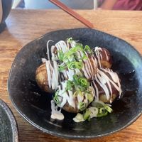 Vegan takoyaki  at Hinata Ramen in Amsterdam