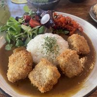 Vegan katsu curry  at Hinata Ramen in Amsterdam