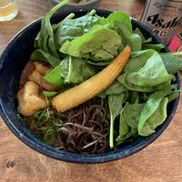 Vegan spice ramen at Hinata Ramen in Amsterdam