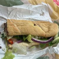vegan steak and Cheeze   at Subway in Wigan