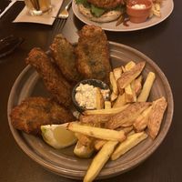 Fish and Chips (Tofu Burger) at Kong - Food Made With Compassion in Lisbon