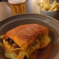 Vegan francesinha (!) at Kong - Food Made With Compassion in Lisbon
