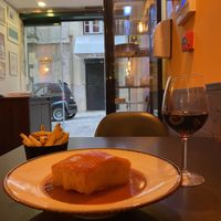 La Francesinha, so good 😋 at Kong - Food Made With Compassion in Lisbon