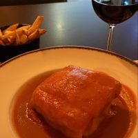 francesinha at Kong - Food Made With Compassion in Lisbon