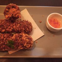 Croquetes de Alheira e queijo 😍 at Kong - Food Made With Compassion in Lisbon