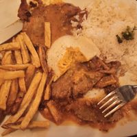 Bitoque déjà entamé 😅 ( oeuf super bien fait avec du sel de kala namak) at Kong - Food Made With Compassion in Lisbon