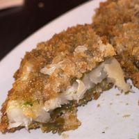 The texture of the fish  at Kong - Food Made With Compassion in Lisbon