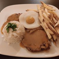 Vegan Bitoque (Traditional Portuguese Food) at Kong - Food Made With Compassion in Lisbon