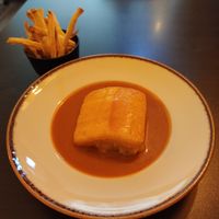 Vegan Francesinha (Traditional Portuguese food) at Kong - Food Made With Compassion in Lisbon