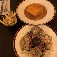 The main course! Happy octopus and Fran...  at Kong - Food Made With Compassion in Lisbon