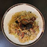 Happy Octopus!  at Kong - Food Made With Compassion in Lisbon