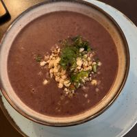 bean soup   at Kong - Food Made With Compassion in Lisbon