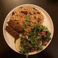 Vegan fish  at Kong - Food Made With Compassion in Lisbon