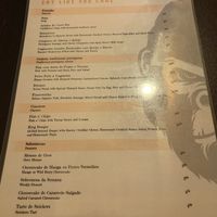 Menu  at Kong - Food Made With Compassion in Lisbon