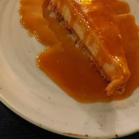Salted caramel cheesecake at Kong - Food Made With Compassion in Lisbon