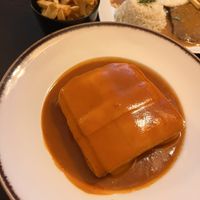 Francesinha  at Kong - Food Made With Compassion in Lisbon