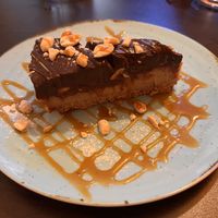 Snickers Tart  at Kong - Food Made With Compassion in Lisbon