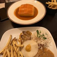 Francesinha & Steak  at Kong - Food Made With Compassion in Lisbon