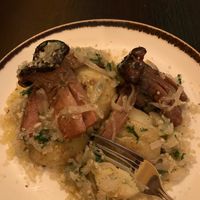 Happy octopus  at Kong - Food Made With Compassion in Lisbon